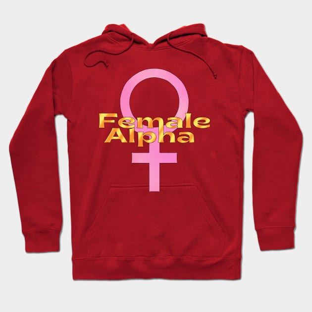 Female Alpha Hoodie by gnomeapple